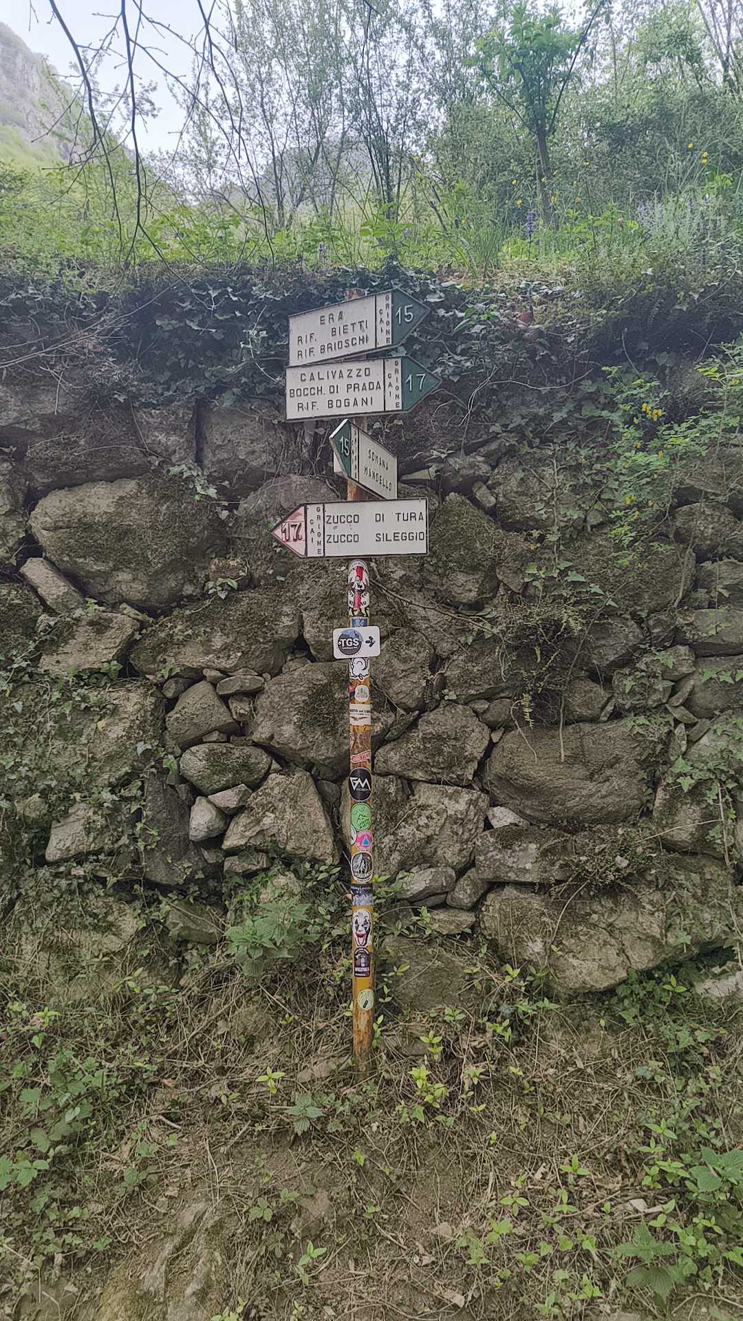Foto n° 1 del trekking Ferrata Zucco Sileggio